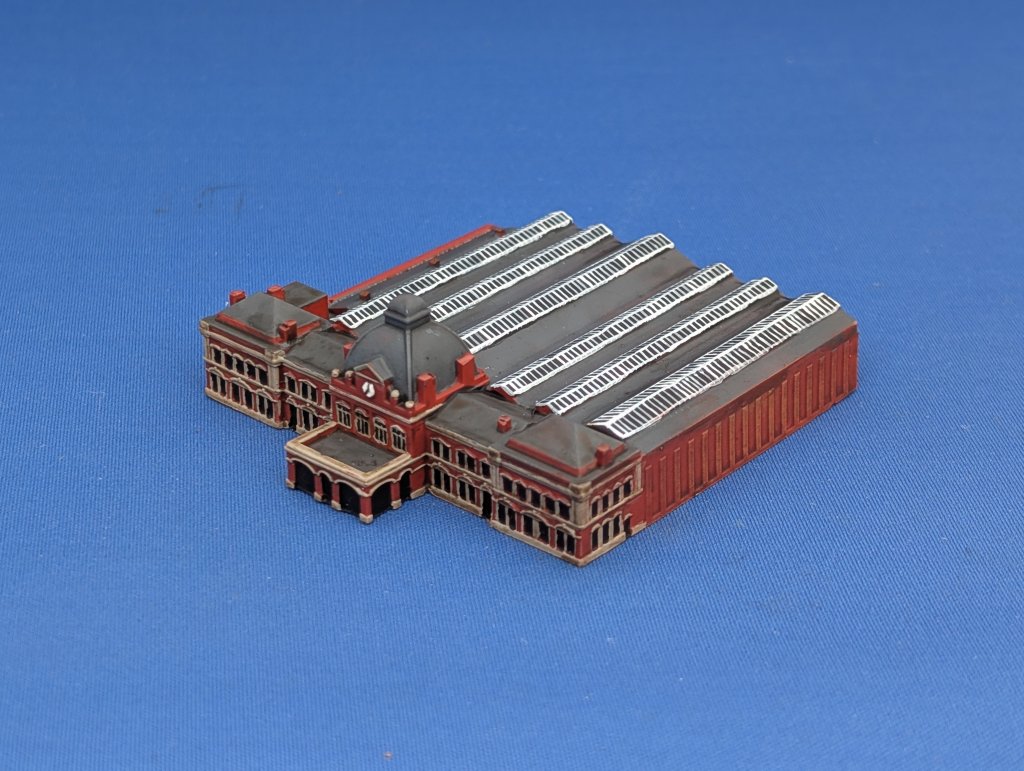 1/1000th model of Norwich Station