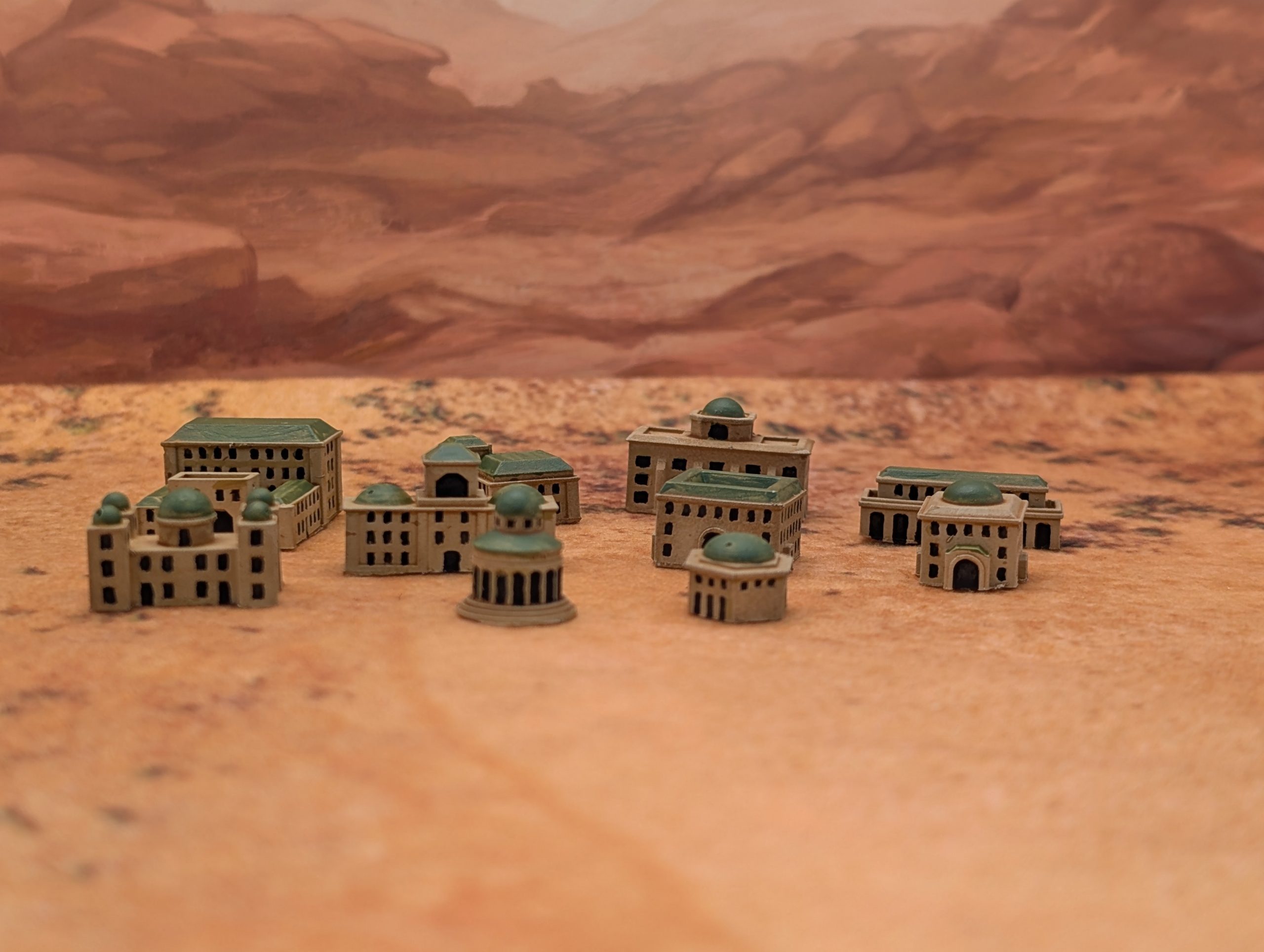Syrtian city buildings